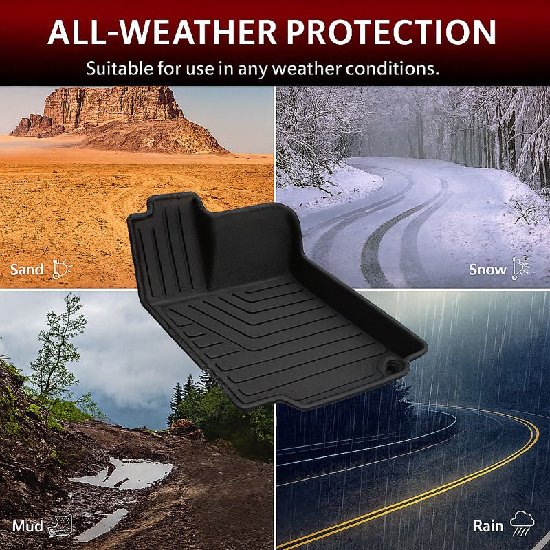 Custom-Fit TPE Floor Mats