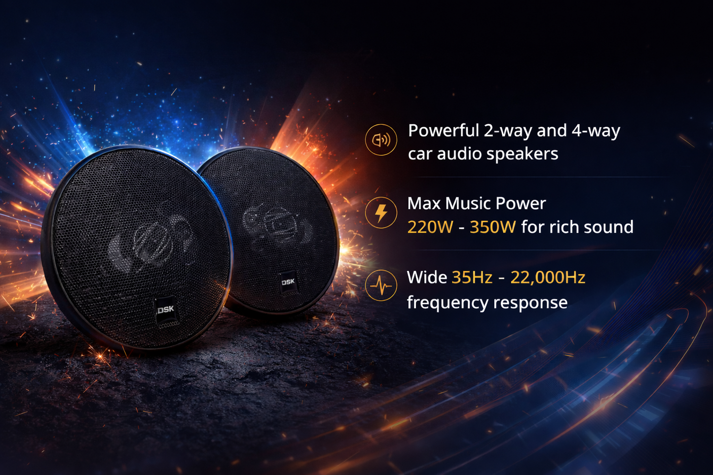 DSK Series Round Speakers