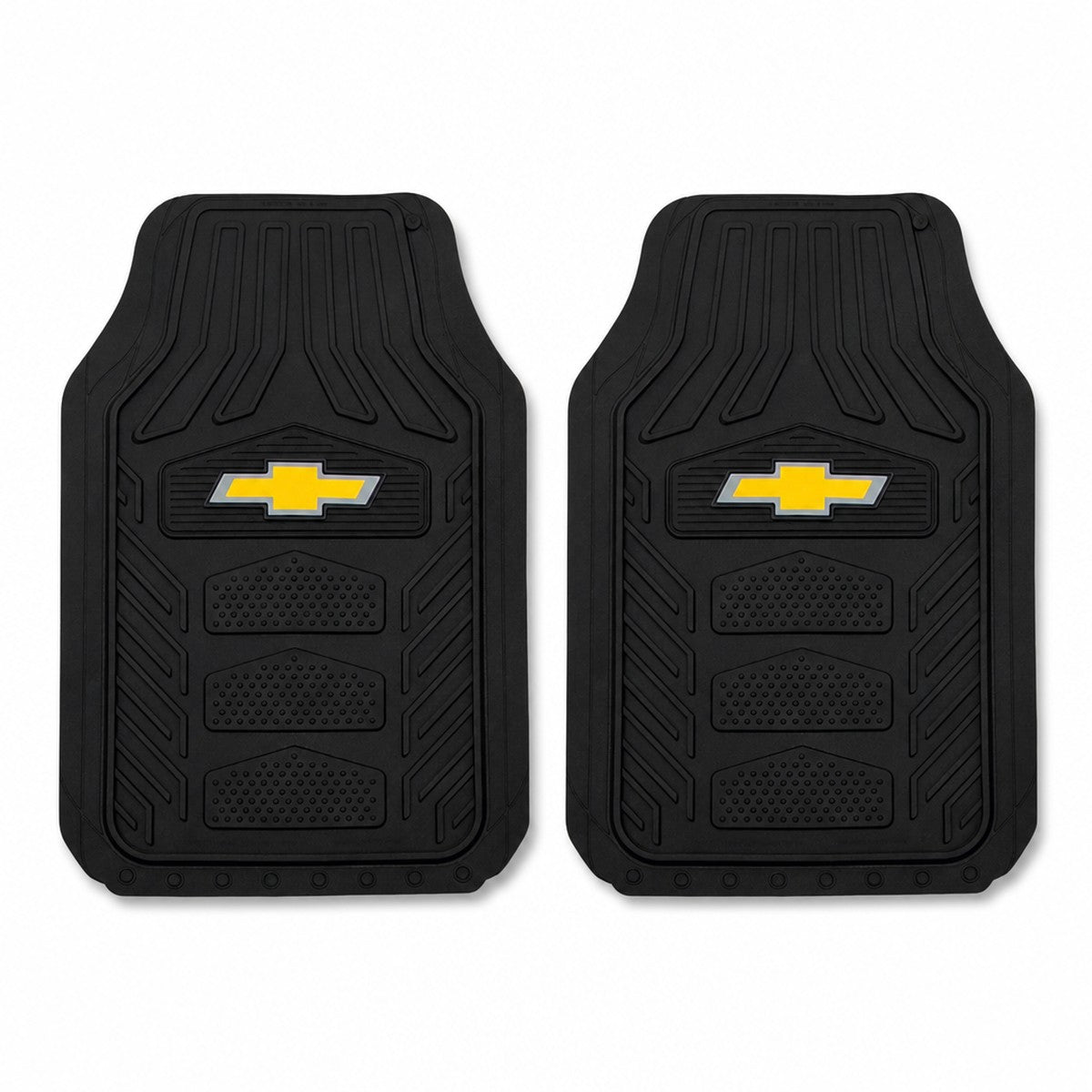 Universal Silicone Floor Mats – Chevrolet Logo