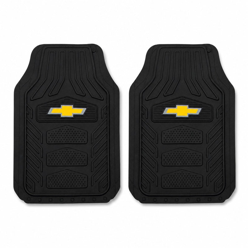 Universal Silicone Floor Mats – Chevrolet Logo