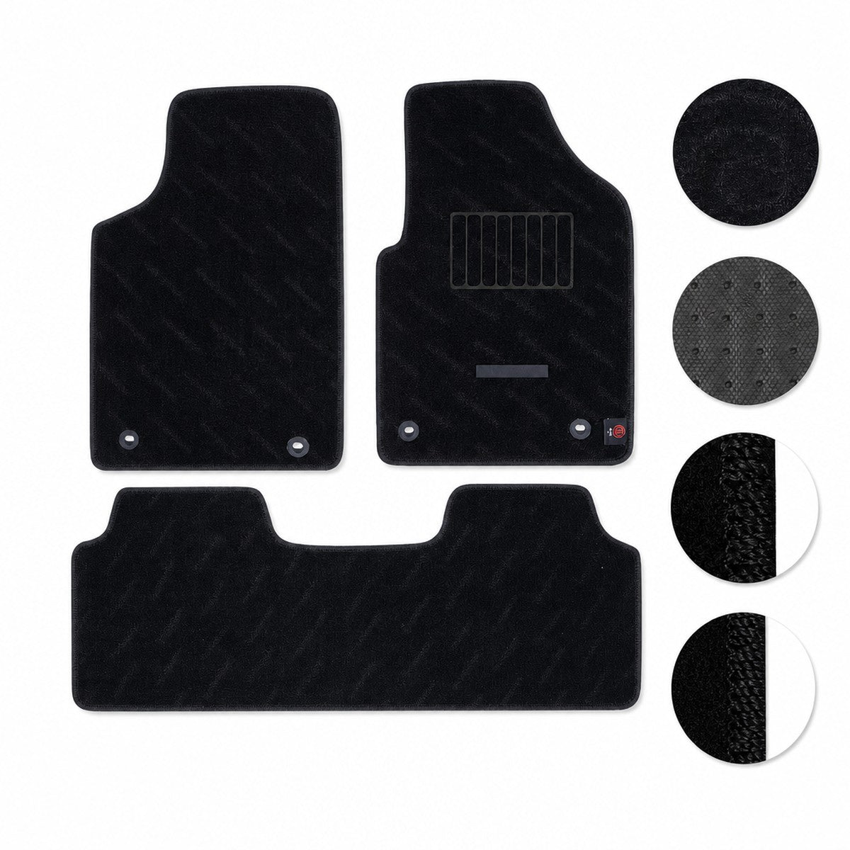 Universal Silicone Floor Mats – MG Logo