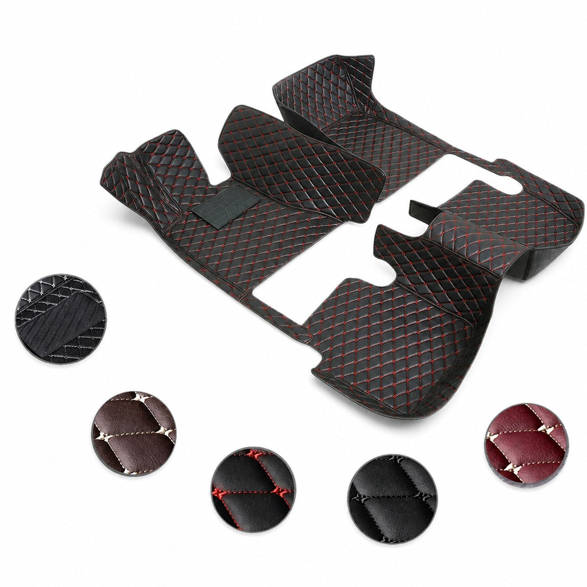 Universal Silicone Floor Mats – BAIC Logo